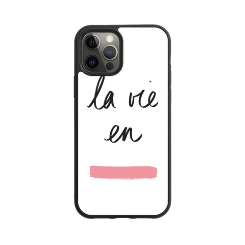 Apple iPhone 12 Pro Base Case La Vie en Rosa