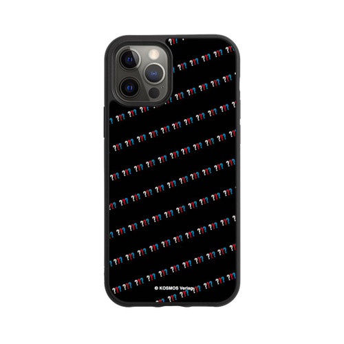 Apple iPhone 12 Pro Base Case Drei Fragezeichen Muster Schräg
