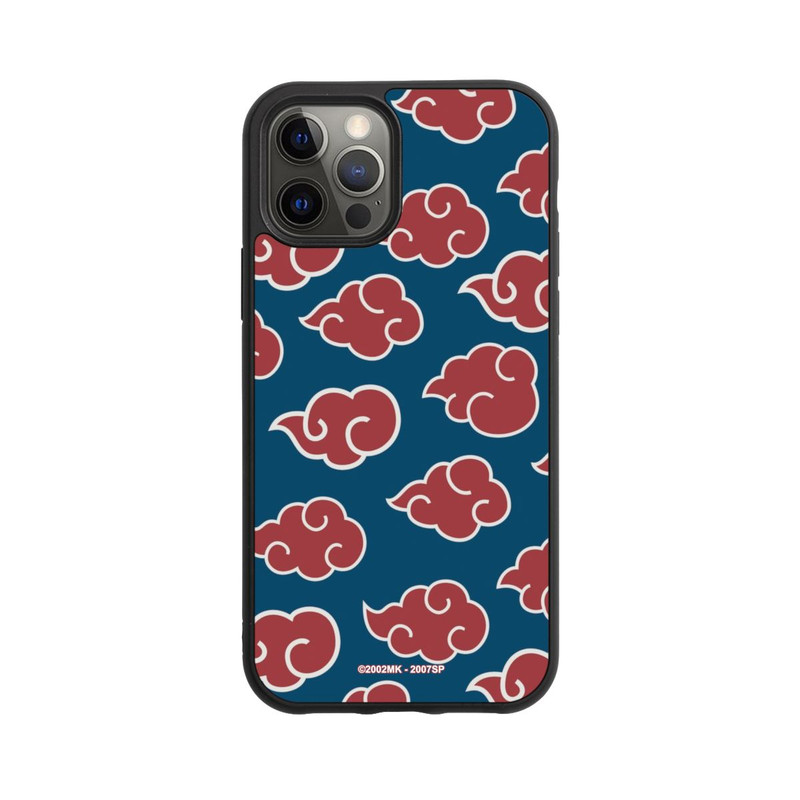 iPhone 12 Pro Base Case Akatsuki Pattern Blue