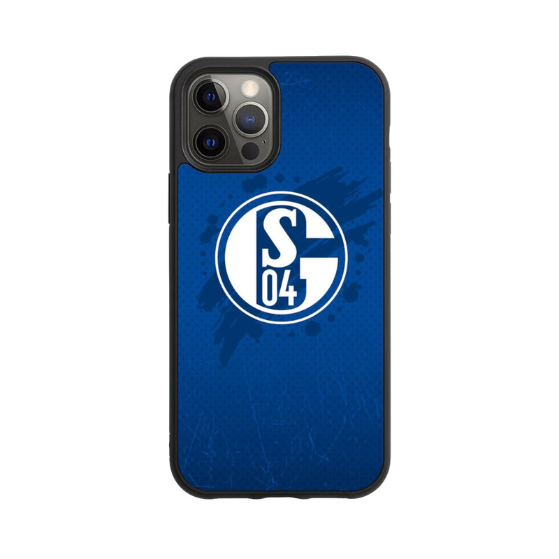 iPhone 12 Pro Base Case Schalke 04 Farbe Fleck Blau