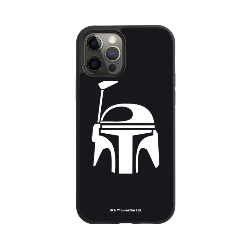 iPhone 12 Pro Base Case Boba Fett Helm Schwarz