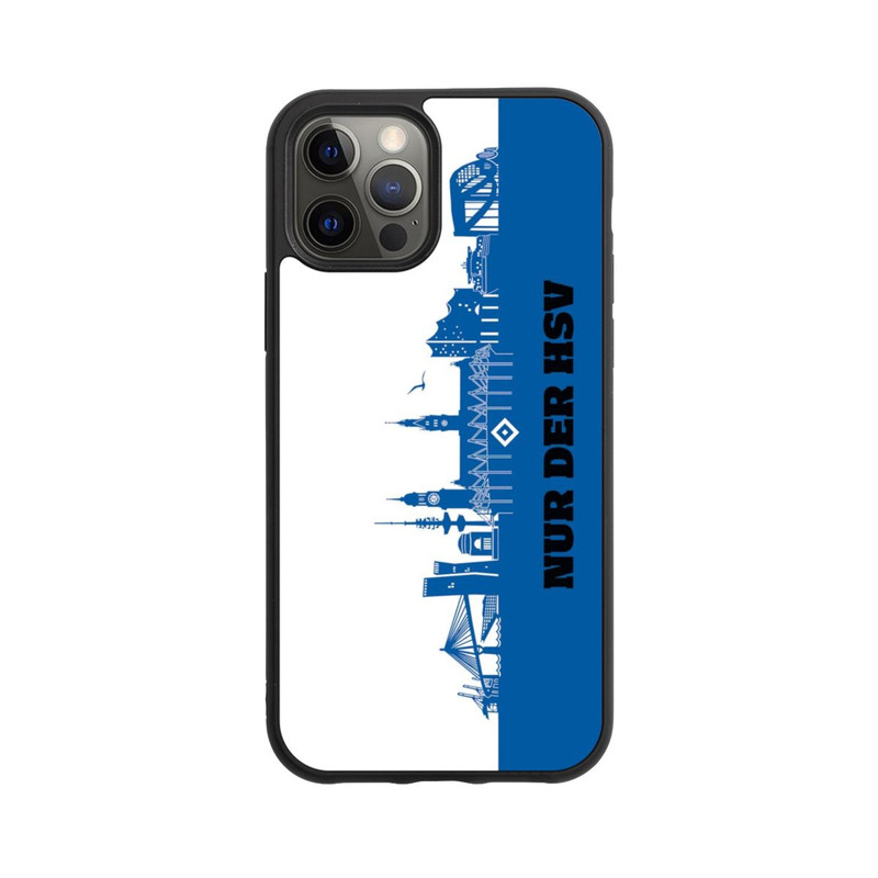 iPhone 12 Pro Base Case HSV Skyline Blau Weiß