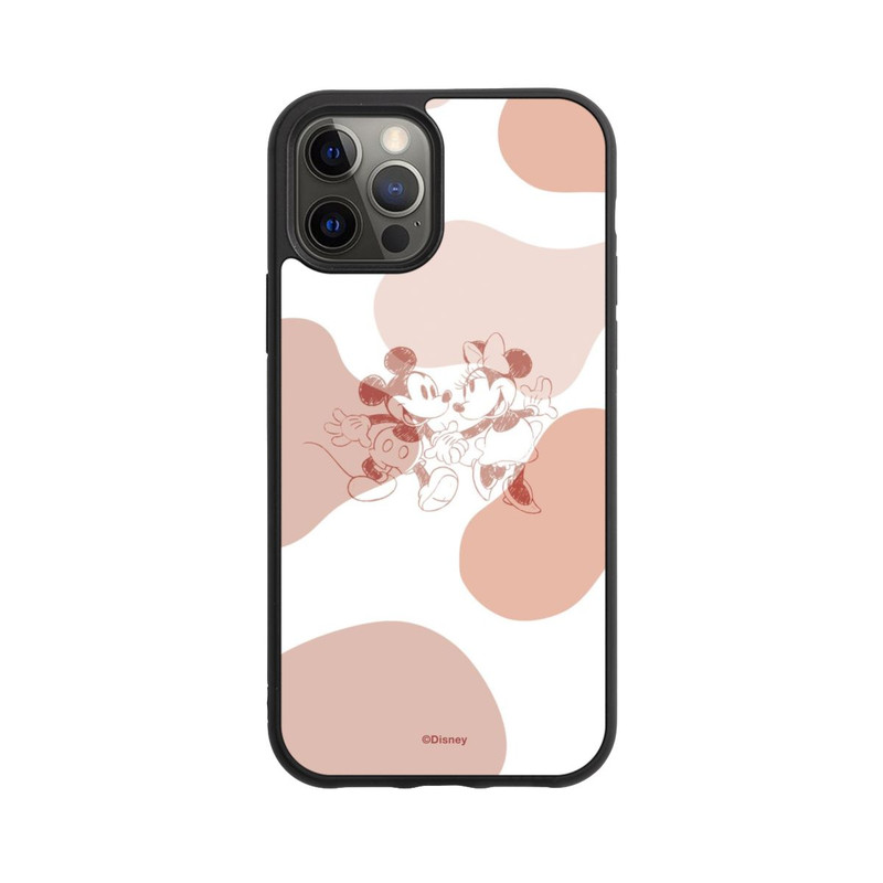 iPhone 12 Pro Base Case Micky and Minnie halten händchen Boho