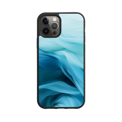 Apple iPhone 12 Pro Base Case Smooth Blue Texture