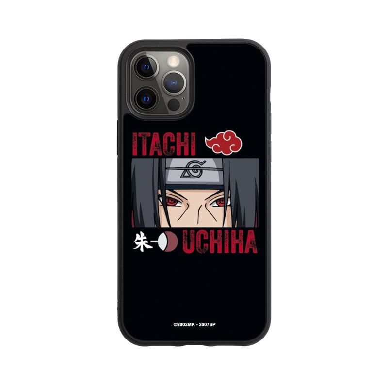 iPhone 12 Pro Base Case Itachi Uchiha Close-Up