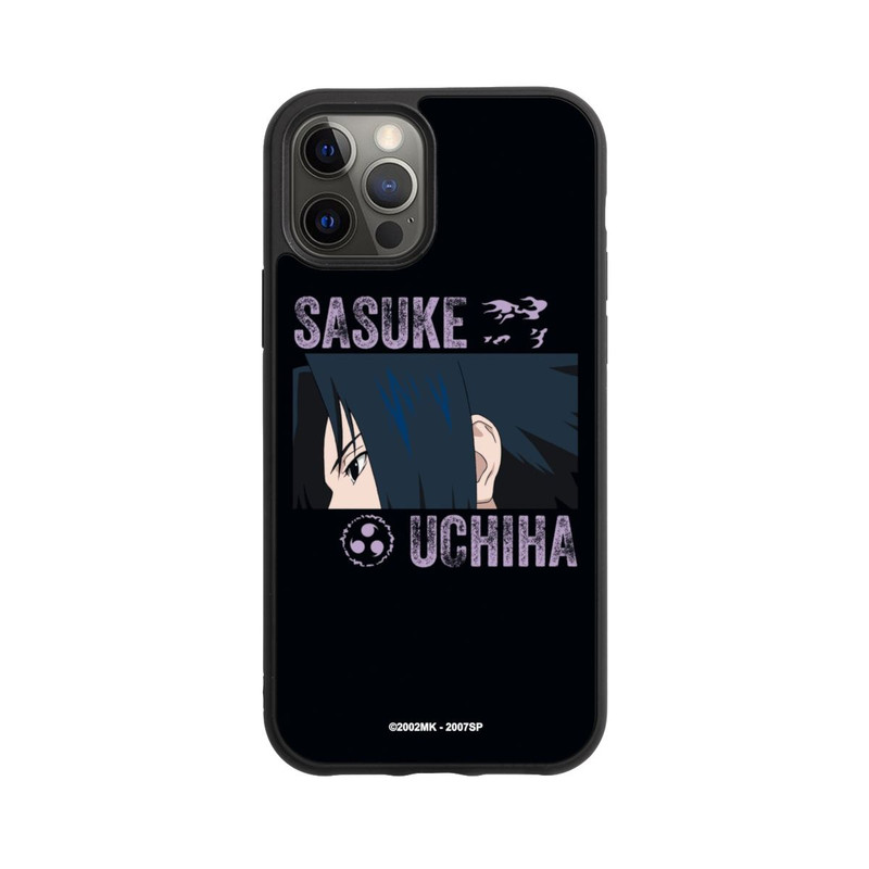 iPhone 12 Pro Base Case Sasuke Uchiha Close-Up