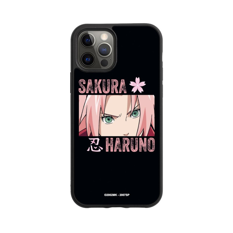 iPhone 12 Pro Base Case Sakura Haruno Close-Up