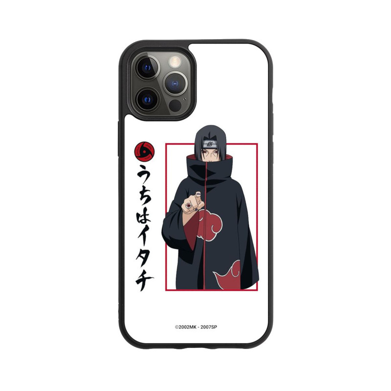 iPhone 12 Pro Base Case Itachi Geste Weiß