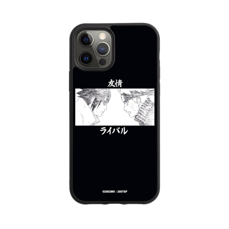 iPhone 12 Pro Base Case Sasuke Naruto Manga Art