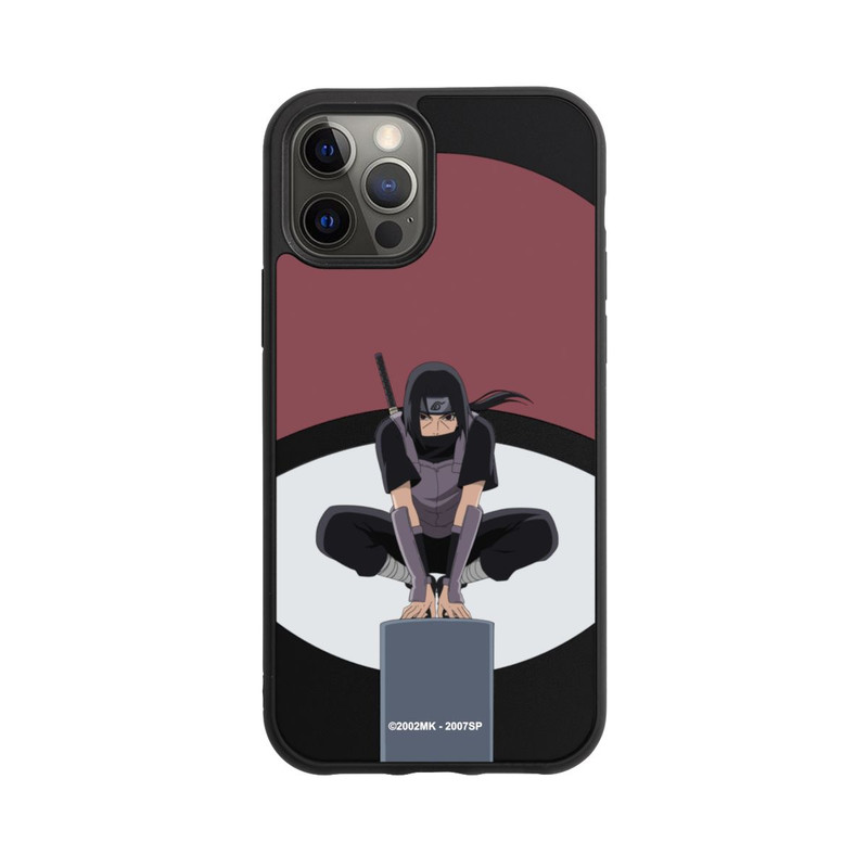 iPhone 12 Pro Base Case Itachi Uchiha Symbol transparent