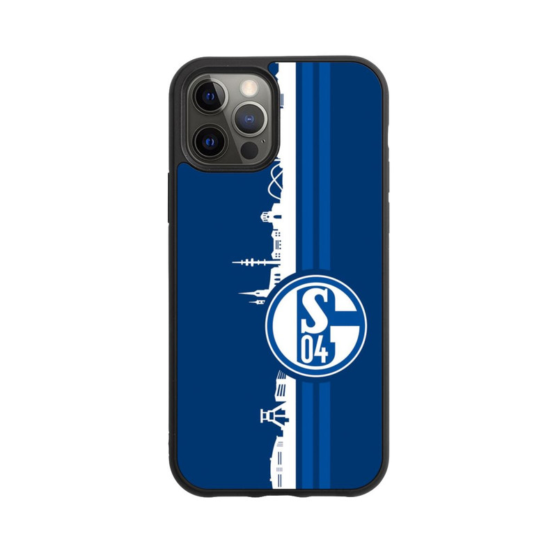 iPhone 12 Pro Base Case Schalke 04 Skyline Blau