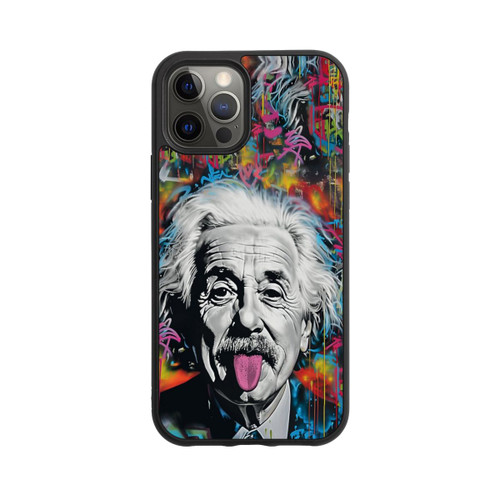 Apple iPhone 12 Pro Base Case Physiker Bunte Zunge Raus