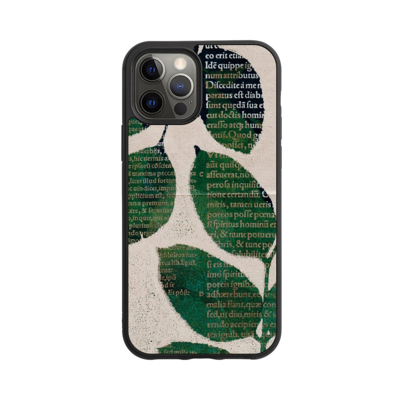 iPhone 12 Pro Base Case Leaves, 2024, by Marco Campedelli