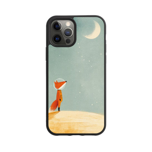 Apple iPhone 12 Pro Base Case Fuchs im Mondlicht
