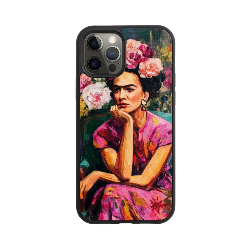 iPhone 12 Pro Base Case Mexikanische Ikone Poetin der Farben