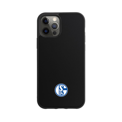 Apple iPhone 12 Pro Base Case FC Schalke 04 Logo Klein Transparent