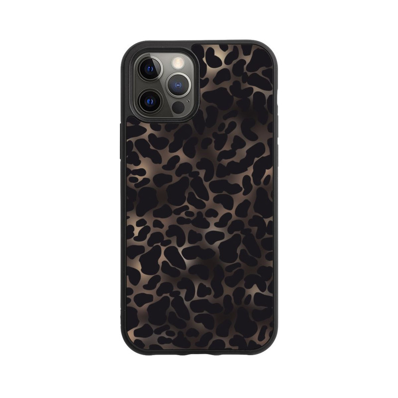 iPhone 12 Pro Base Case Leo-Muster dunkel