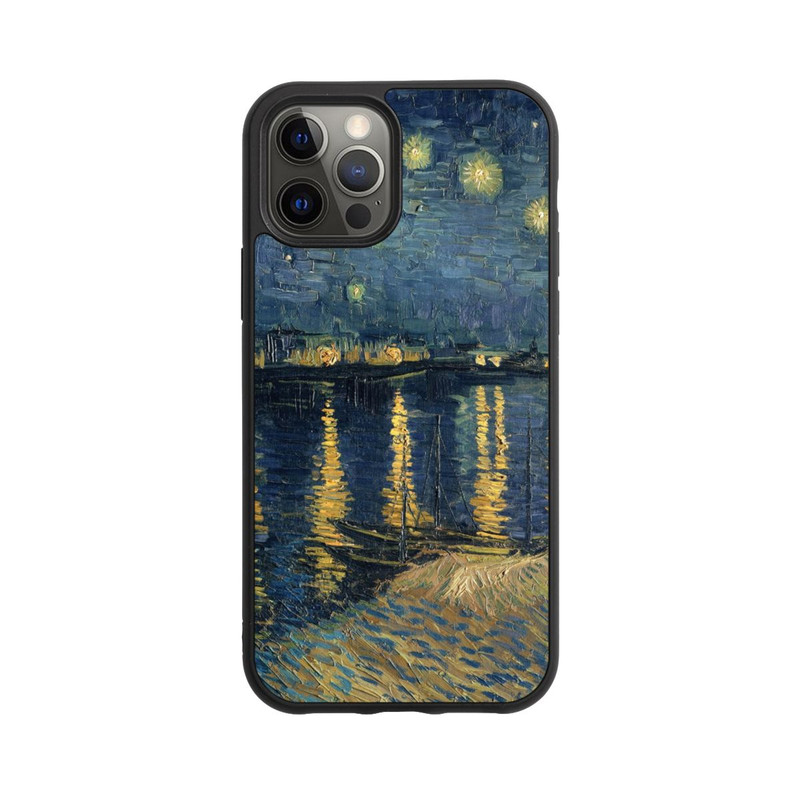 iPhone 12 Pro Base Case Sternennacht über der Rhone