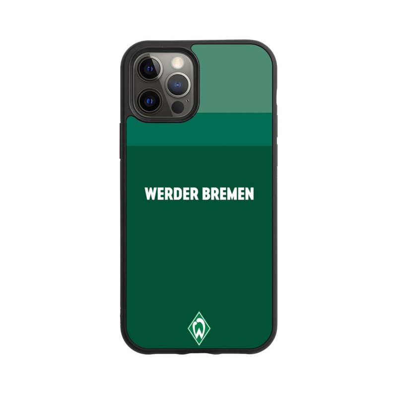 iPhone 12 Pro Base Case Werder Bremen Schriftzug Raute