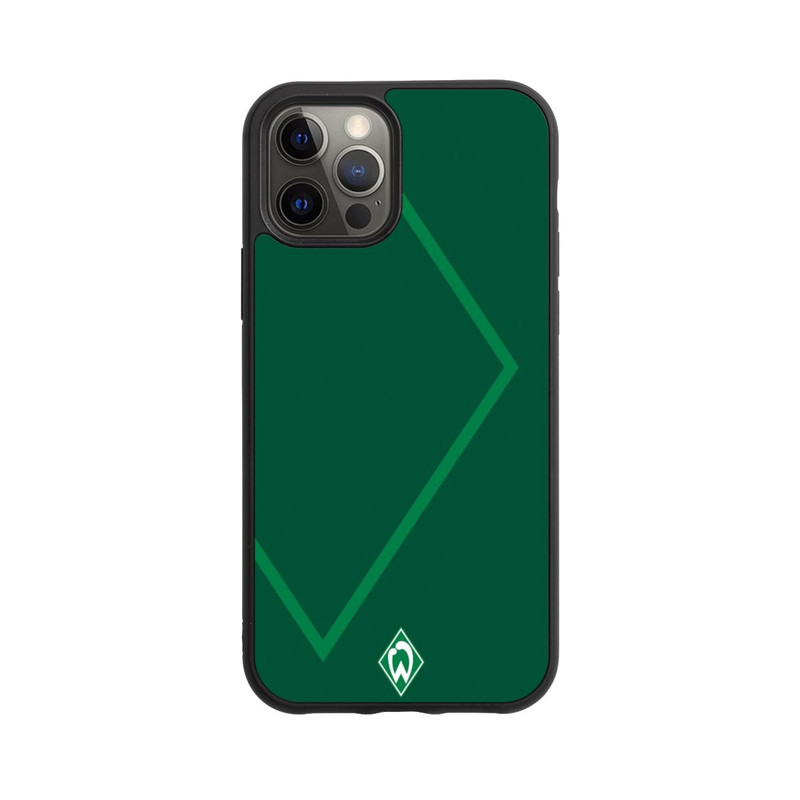iPhone 12 Pro Base Case Werder Grün Rautenelement