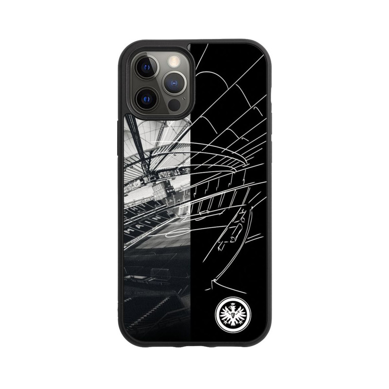 iPhone 12 Pro Base Case Eintracht Frankfurt Stadion Fotoskizze