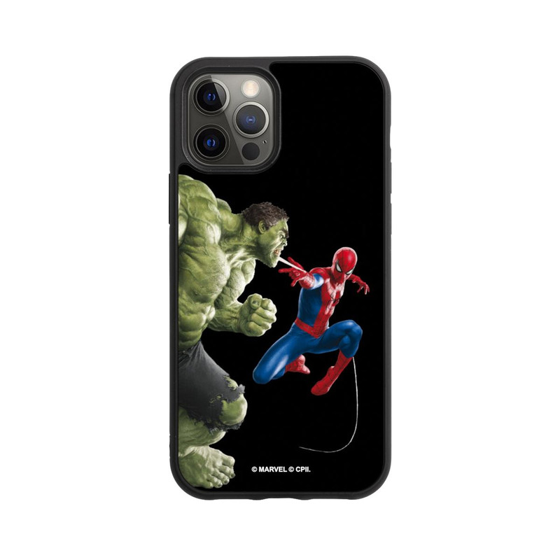 iPhone 12 Pro Base Case Spider-Man und Hulk