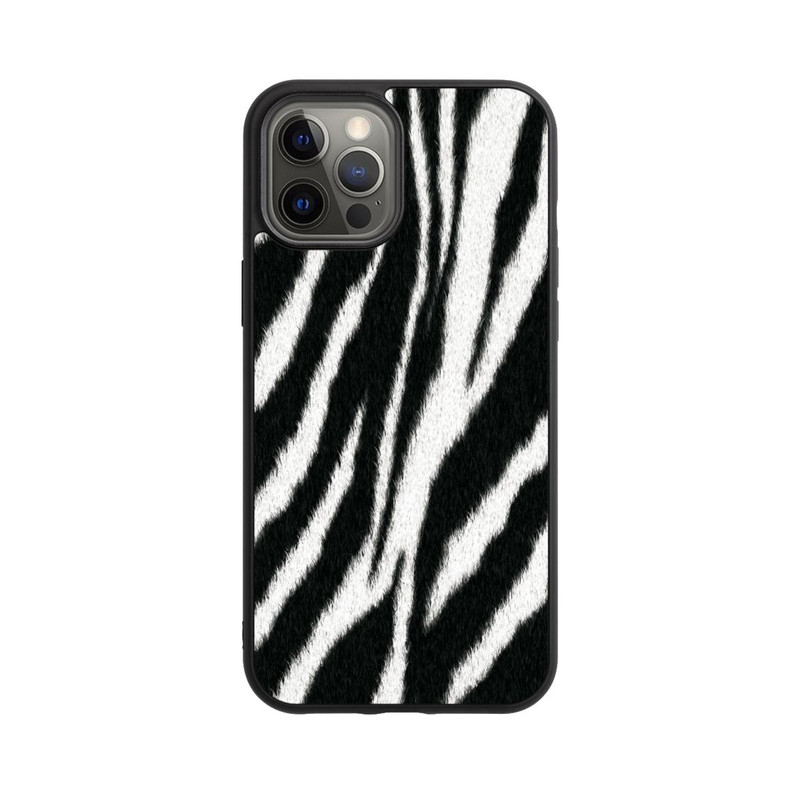 iPhone 12 Pro Max Base Case Zebra Look