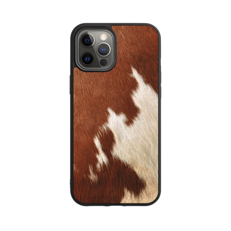 iPhone 12 Pro Max Base Case Kuhfell Look