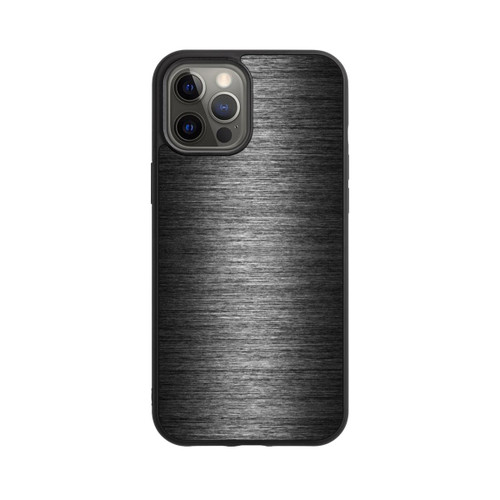 Apple iPhone 12 Pro Max Base Case Metal Look - Anthrazit