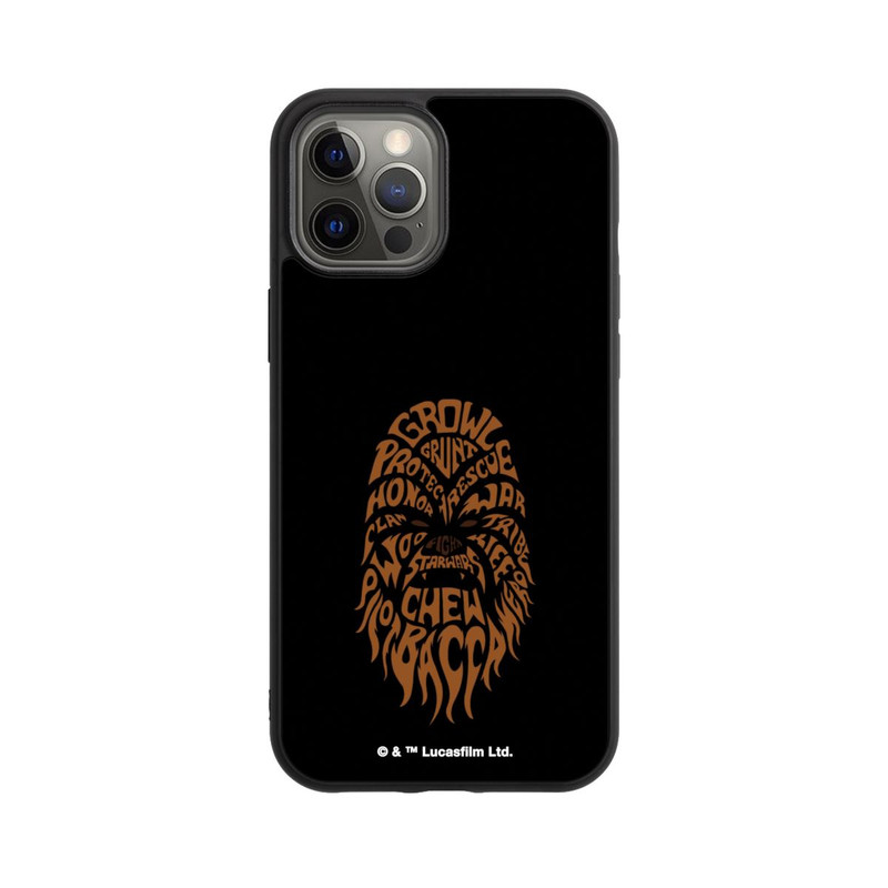 iPhone 12 Pro Max Base Case Chewbacca Typo Grafisch