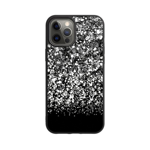 Apple iPhone 12 Pro Max Base Case Schneefall Glitzerlook