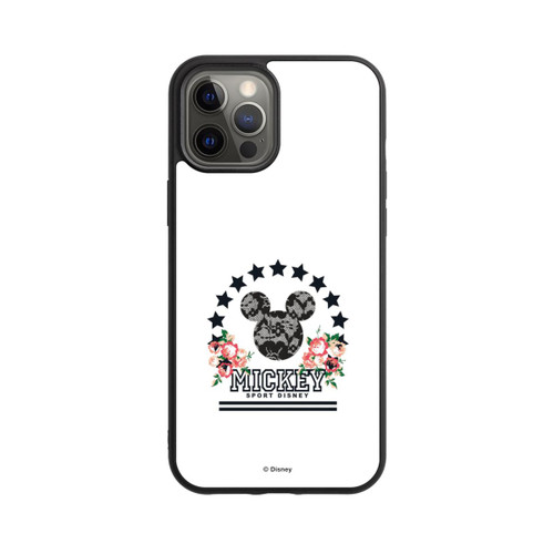 Apple iPhone 12 Pro Max Base Case Mickey Mouse - College Flowers