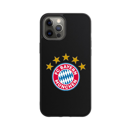 Apple iPhone 12 Pro Max Base Case FCB Logo mit Sterne - ohne Hintergrund