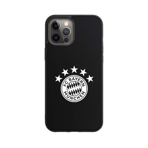 Apple iPhone 12 Pro Max Base Case FCB Logo einfarbig mit Sternen - ohne Hintergrund