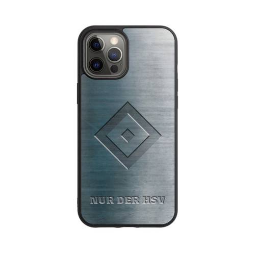 Apple iPhone 12 Pro Max Base Case Nur der HSV Metalllook