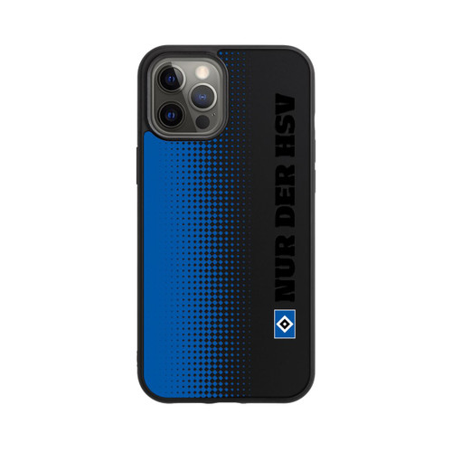 Apple iPhone 12 Pro Max Base Case Nur der HSV - Rautenraster Blau - ohne Hintergrund