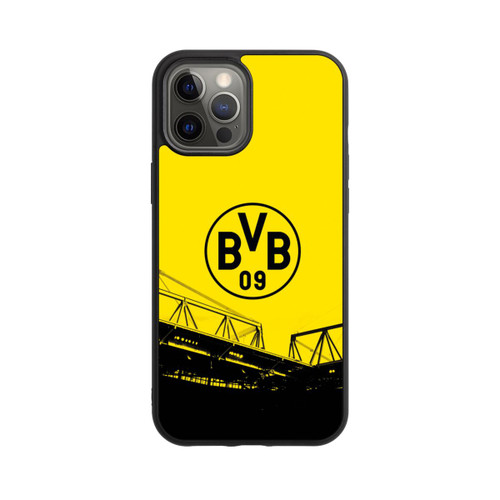 Apple iPhone 12 Pro Max Base Case Stadion Schwarz-Gelb - BVB