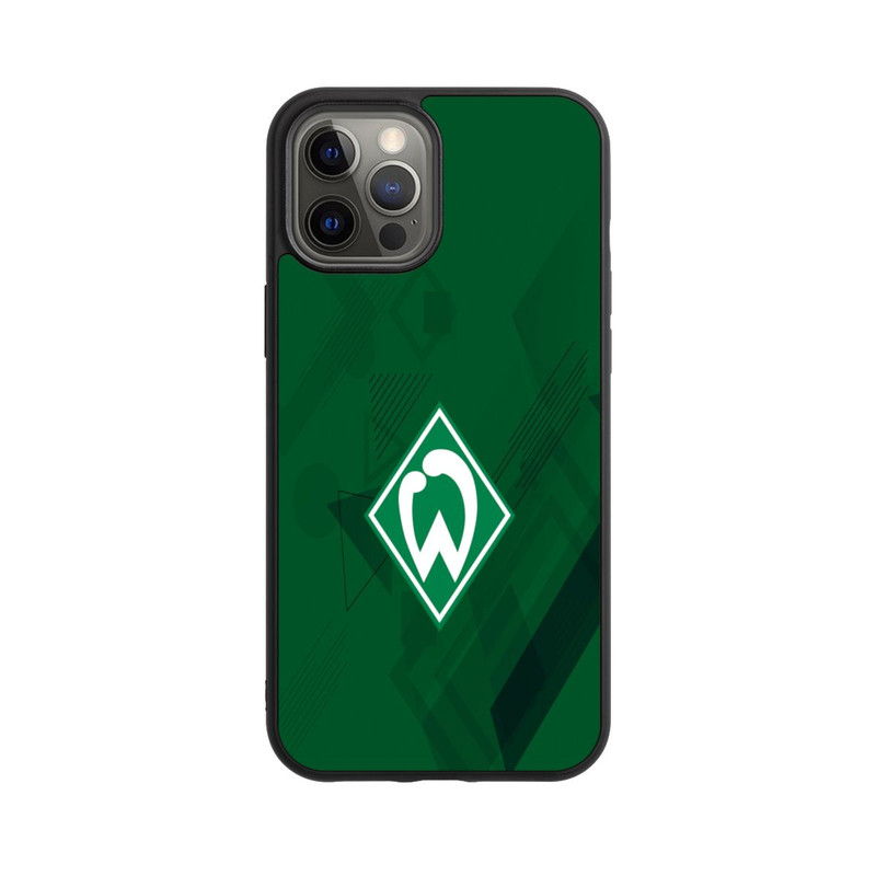 iPhone 12 Pro Max Base Case Grüne Grafikelemente - Werder Bremen