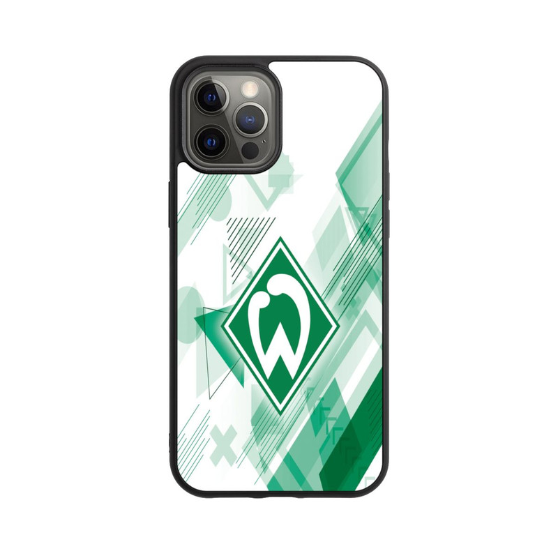 iPhone 12 Pro Max Base Case Weiße Grafikelemente - Werder Bremen