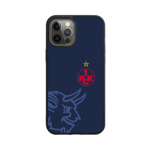 Apple iPhone 12 Pro Max Base Case Auswärts Trikot - 1.FCK blau
