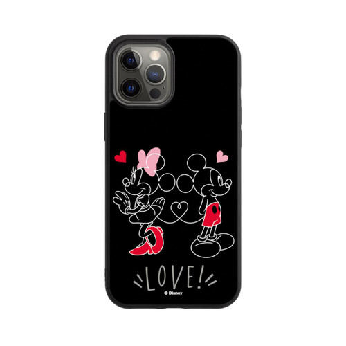Apple iPhone 12 Pro Max Base Case Mouse in Love black
