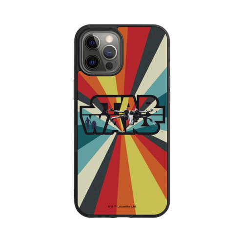 Apple iPhone 12 Pro Max Base Case Retro X-Wing Star Wars Logo
