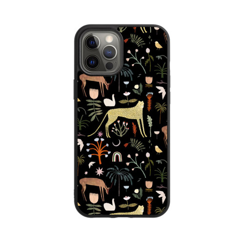 Apple iPhone 12 Pro Max Base Case Wilde Gartenbuchstaben von Léa Le Pivert