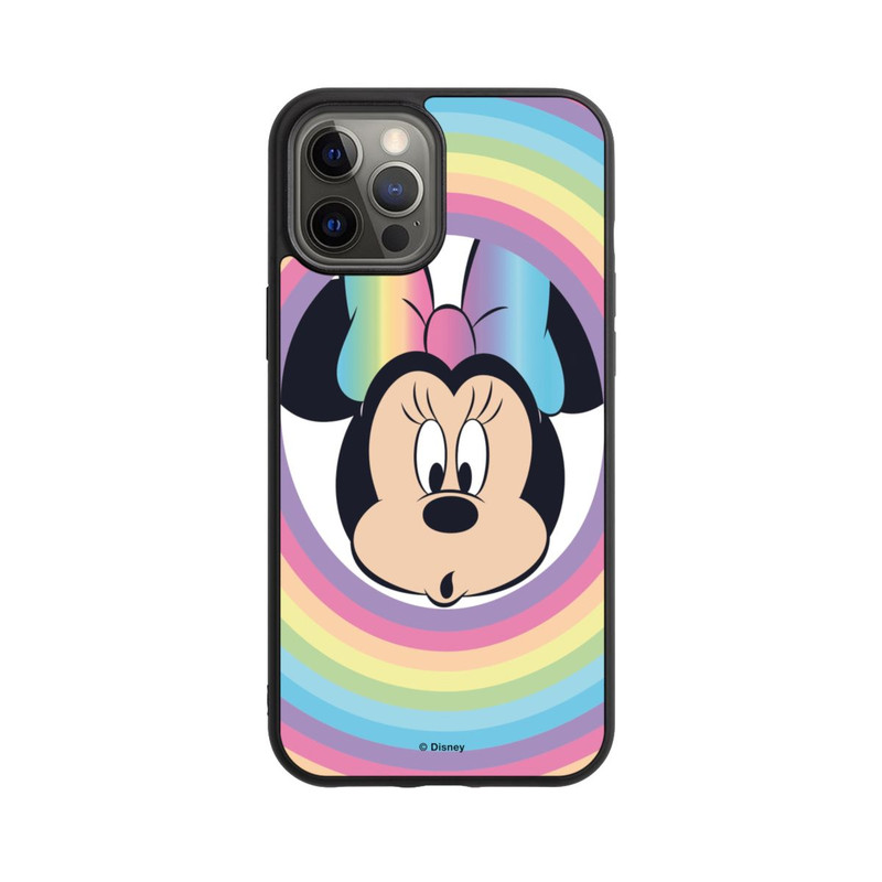 iPhone 12 Pro Max Base Case Minnie Rainbow Circle