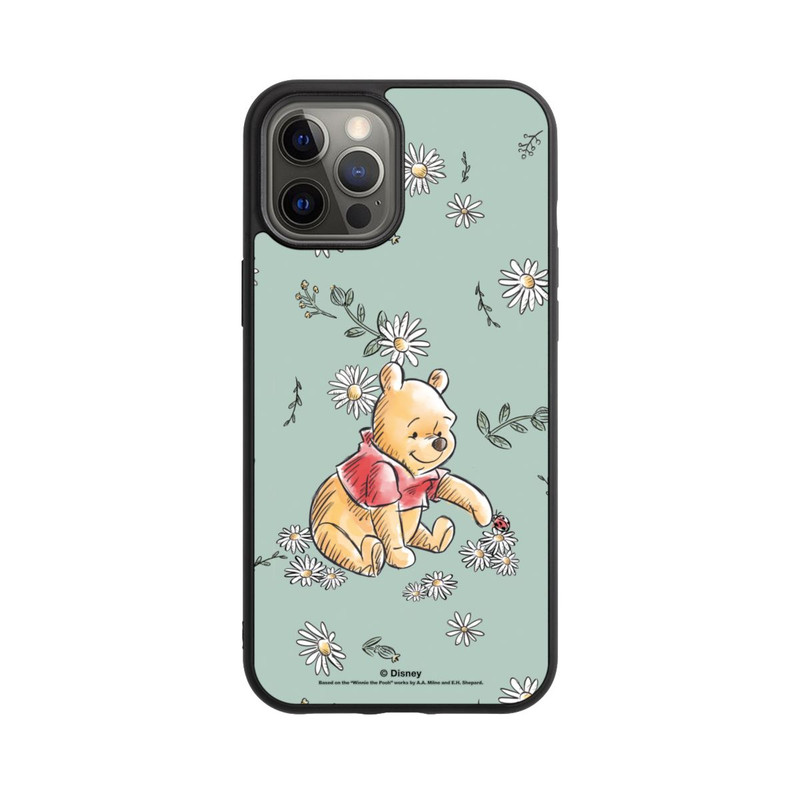 iPhone 12 Pro Max Base Case Winnie Puuh Gänseblümchen und Käfer Liebe
