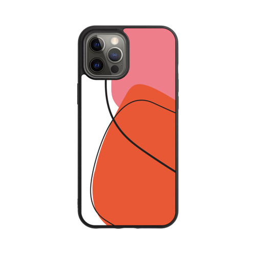Apple iPhone 12 Pro Max Base Case Meine orangefarbene Kunst