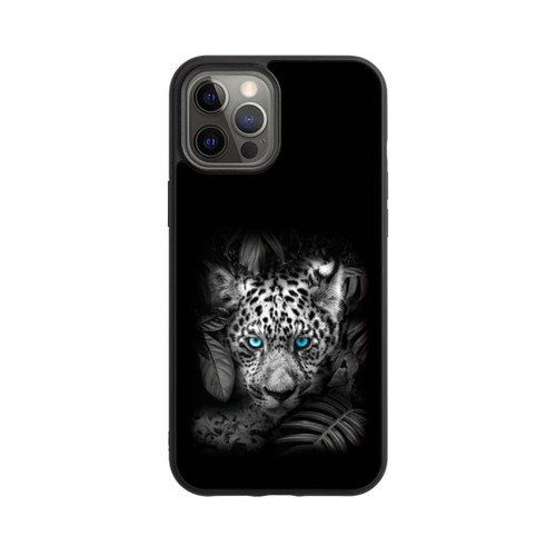 Apple iPhone 12 Pro Max Base Case Jaguar Schwarz Dschungel