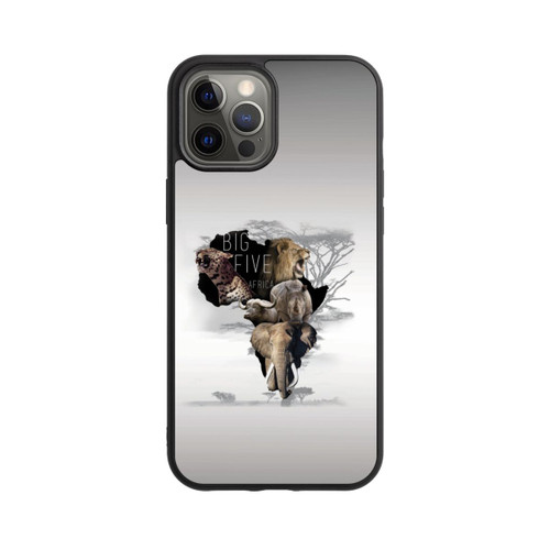 Apple iPhone 12 Pro Max Base Case Big Five Africa Animals