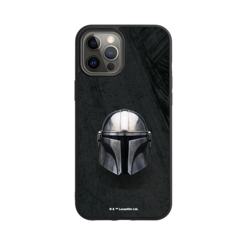Apple iPhone 12 Pro Max Base Case Schwarzer Mandalorianer Helm