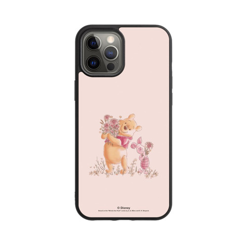 Apple iPhone 12 Pro Max Base Case Winnie Puuh and Ferkel Blumen